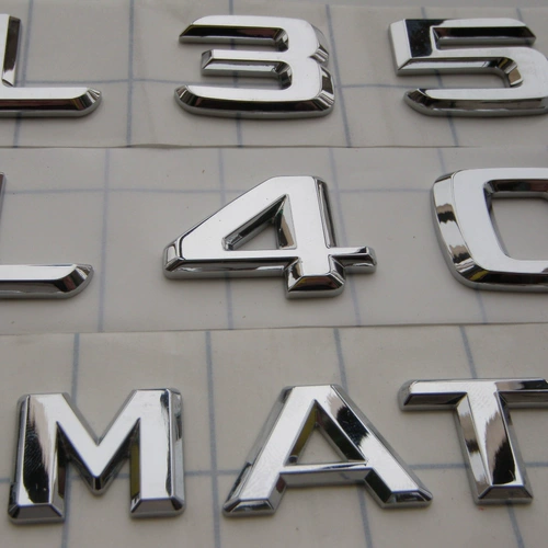 Old Mercedes -Benz ML Class ML400 ML350 Modified Ml500 Алфавитная метка хвоста
