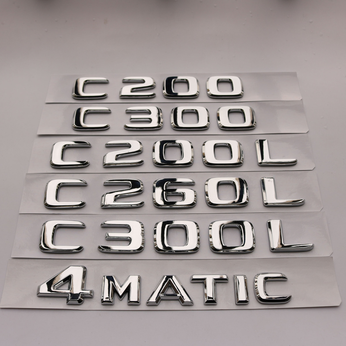 New Benz new C class word C180L C180L C200L C300L C300L rear end mark car sticker