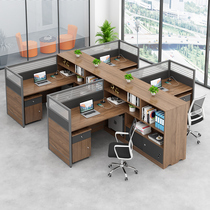 Screen partition card seat financial staff desk simple office table desk chair combination office furniture