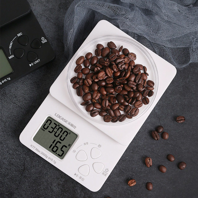 Hand Punching Coffee Precision Kitchen Food Claims Baking Electronic Scale Calorie High Precision Scale Waterproof Timing Special Electronic Scale