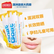 Dê SPF50 Lip Balm Không Màu Giữ ​​Ẩm Kem Chống Nắng Dưỡng Ẩm Lip Mask Lip Care 5 gam * 3