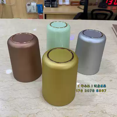 Acrylic KTV nightclub box setting table feel color Cup gold silver rose gold jade color Cup