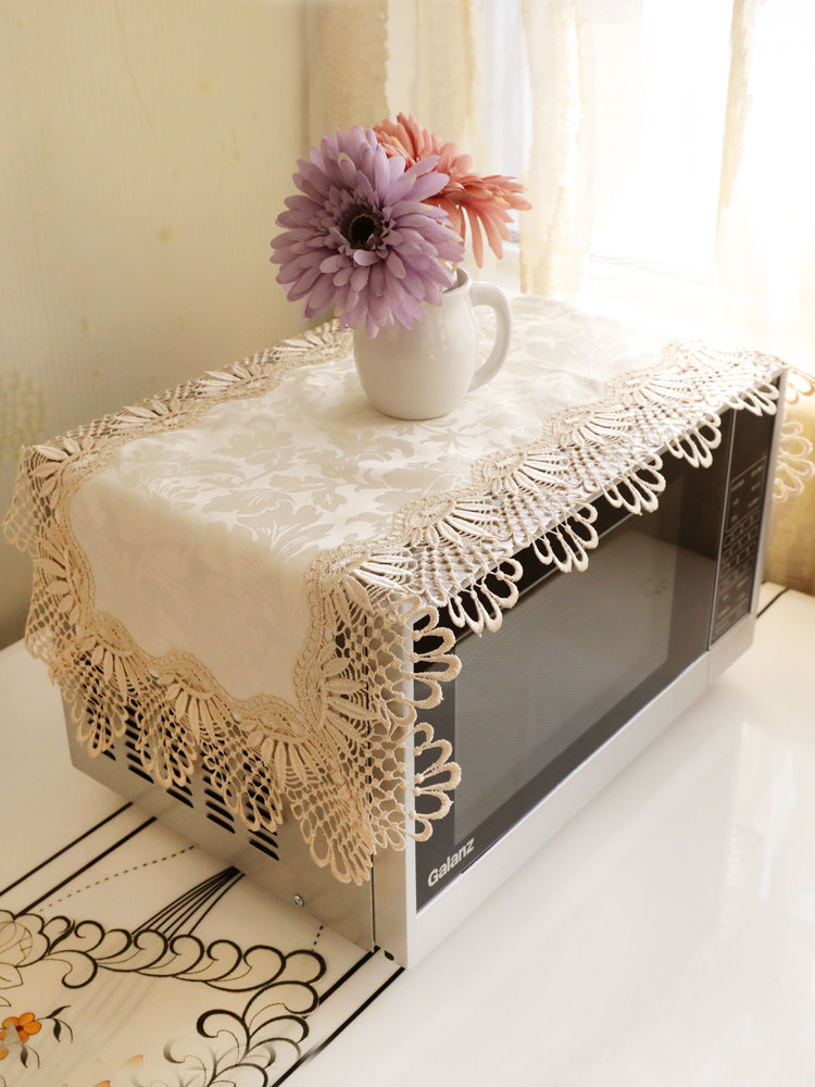 All-inclusive Granshi Midea microwave oven cloth dust cover European kitchen dust cover cloth cover towel Oven cover cover
