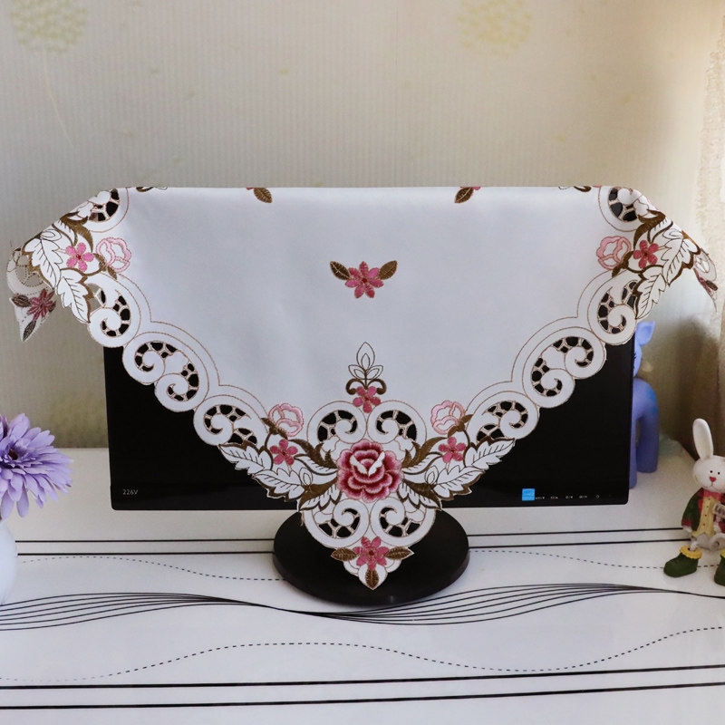 Computer dust cover Dust cover Desktop 55 inch liquid crystal TV cover Dust Cover Eurostyle Fields 50-inch 47 curved surface