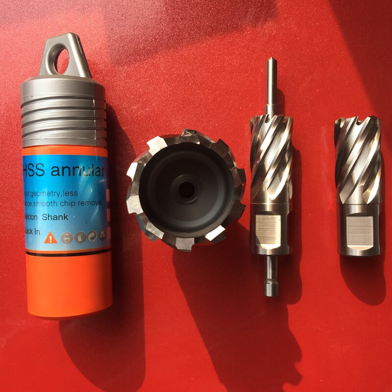 Jiangheng High Speed Net hollow drill magnetic drill drill rig magnetic drill drill rig steel plate drill drill 36-60*25mm