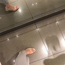 Womens shoes with high heel transparent belt womens shoes with a height of about 6cM