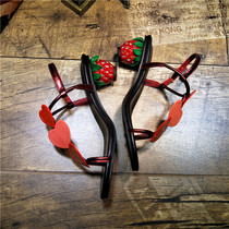 Womens shoes rhinestone shaped heel high heel buckle I really like the heel height is about 5cm