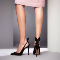 Womens shoes thin heel black high heel womens shoes height 8cm 10cm