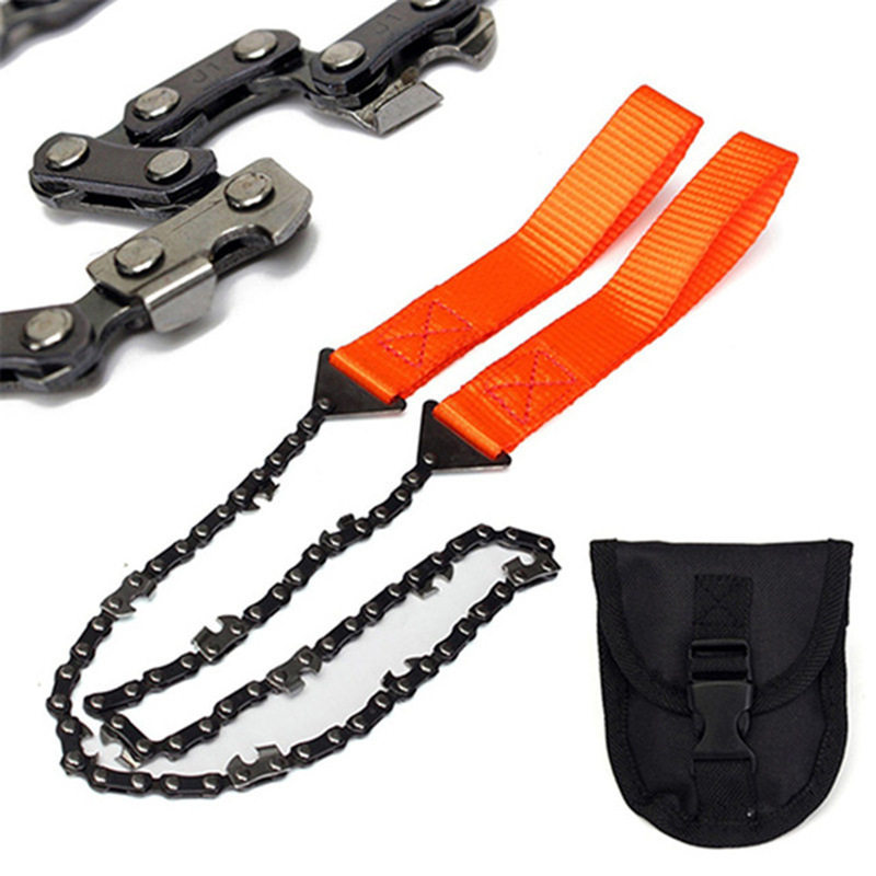 24 Inch Outdoor Hand Chain Saw Portable Chain Saw Logging Garden Saw