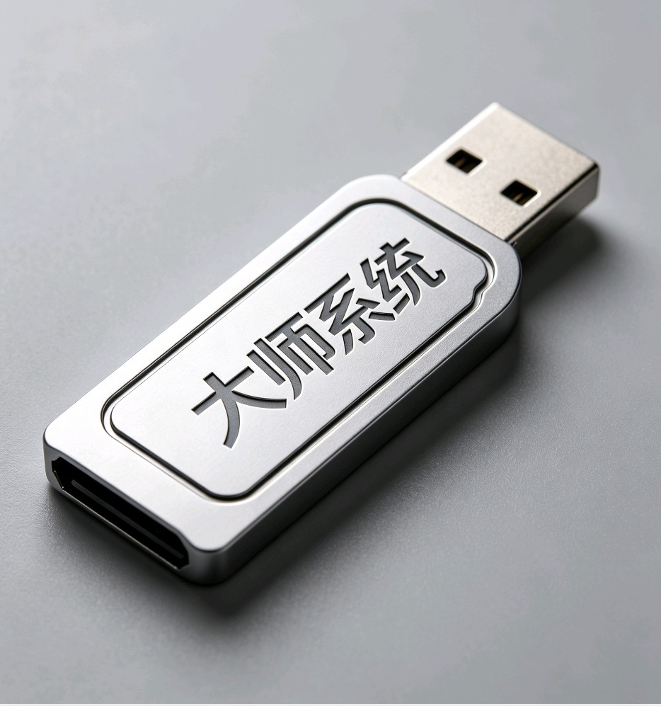 大师系统U盘的LOGO