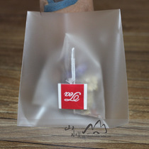 Matte matte flat pocket triangle three-dimensional packaging bag baking flower tea fruit tea bag food packaging bag 100