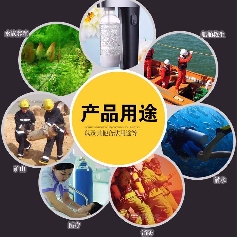 Оборудование для диоксида углерода co2高压，高压小气瓶0.115l 0.3l鱼缸潜水高压铝瓶18*1.5丝牙 Ya