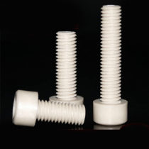 High temperature resistant PPS hexagon socket screws flame retardant plastic hexagon socket head screws M34568 anti-corrosion bolts