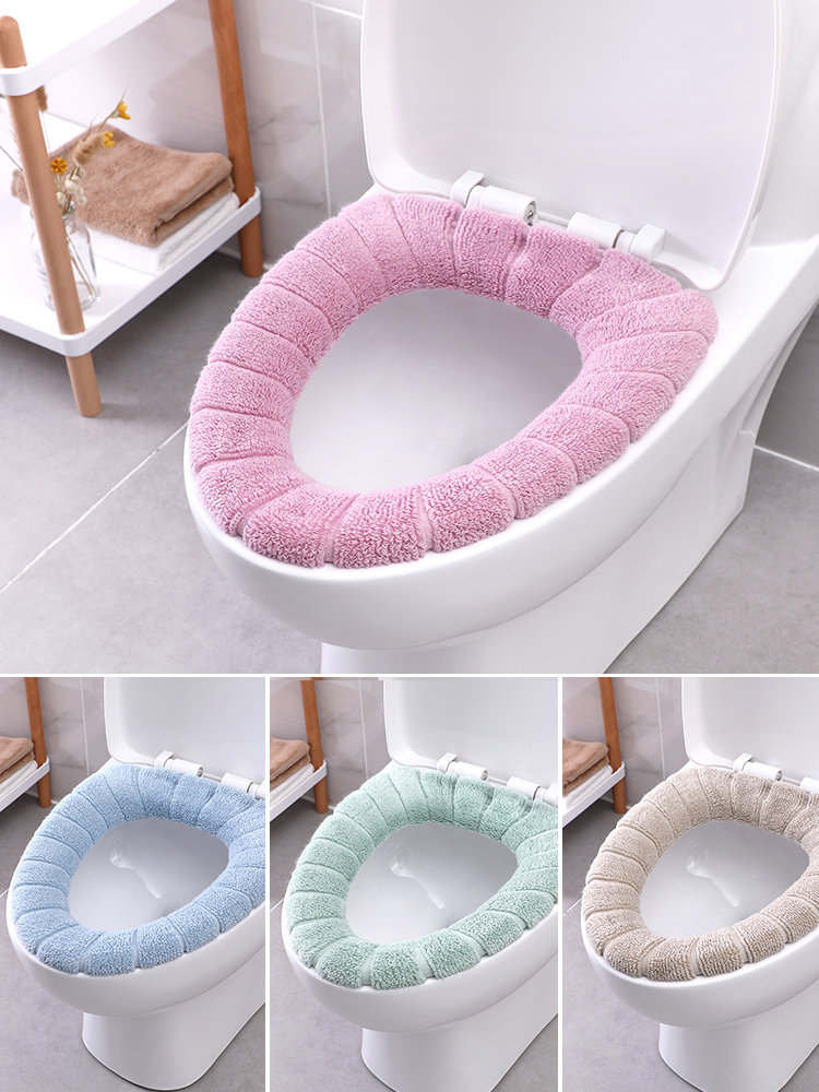 Toilet cushion ring universal home sitting toilet cover toilet cover toilet cushion for summer months thin