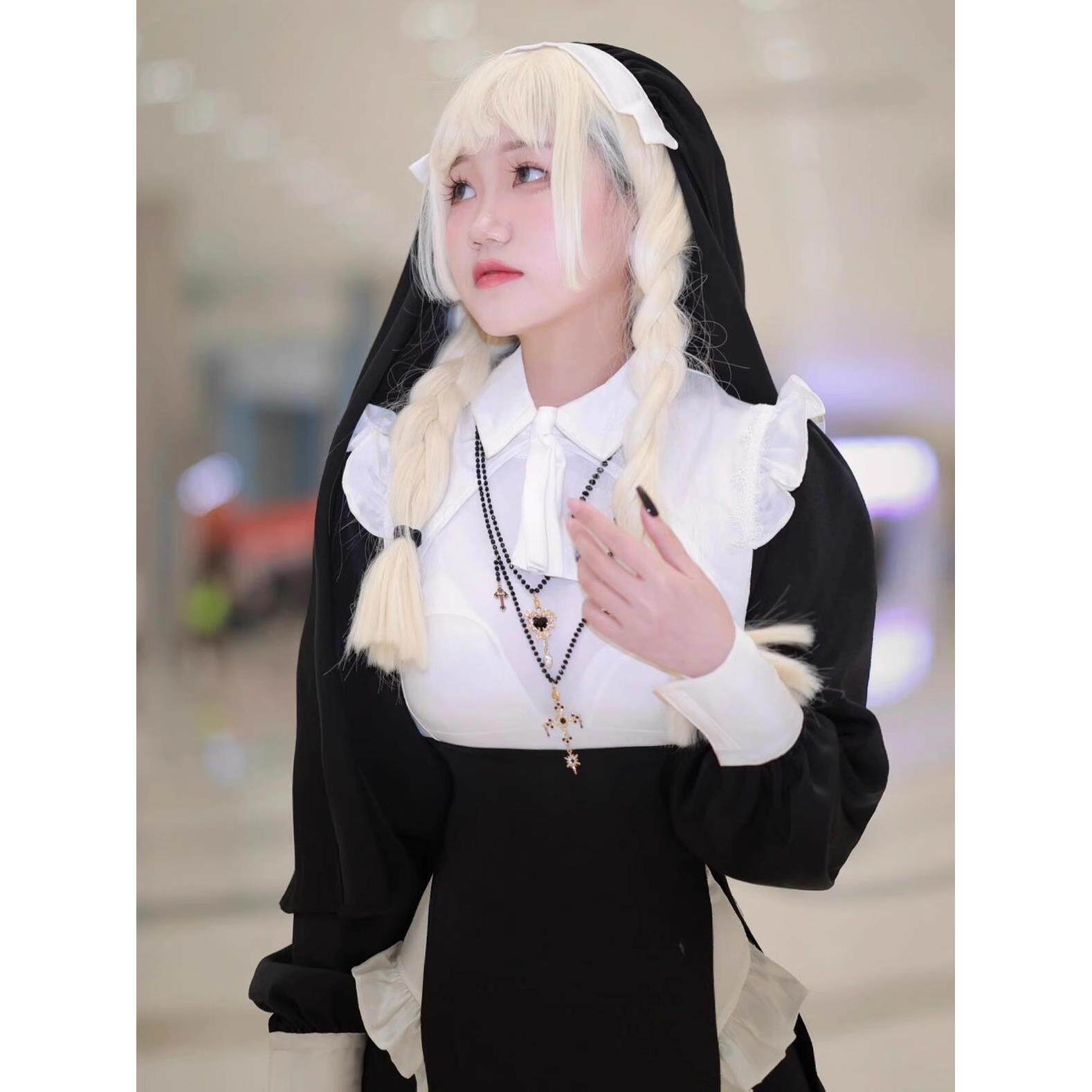 万圣节修道院修女cosplay穿搭,漫展氛围感拉满!_Cosplay女装_淘宝游戏网