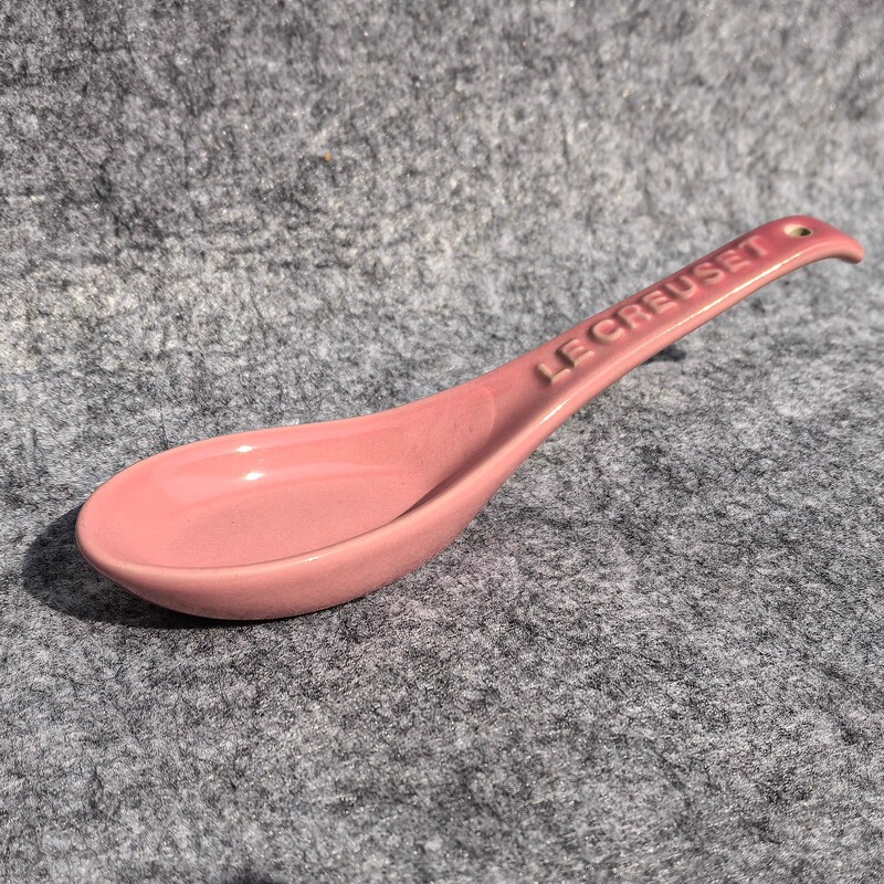 French Le Creuset Stoneware Chinese-Style Soup Spoon Long-Handled Stoneware Spoon Coffee Spoon New Model