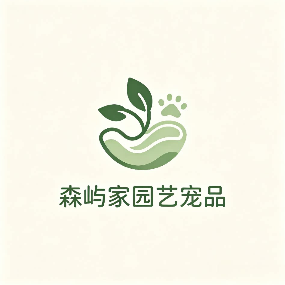 森屿家园艺宠品的LOGO