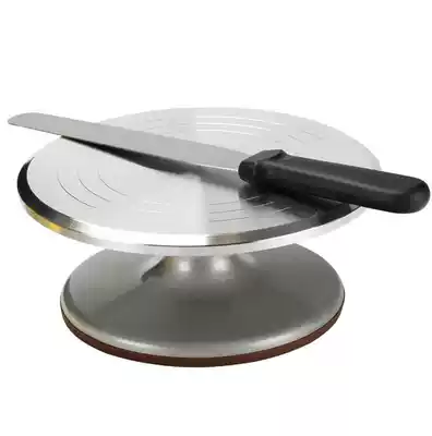 Angle stroke non-slip framing frame rotating frame flower plate birthday cake turntable base tool turntable rotating plate