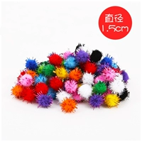 Золотой лукский шар для волос 100 1,5 см 1,5 см