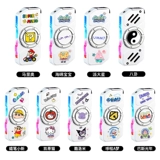 Креативный волчок для пальца, ветрозащитная прозрачная крутящаяся зажигалка для друга, антистресс, мигающий свет