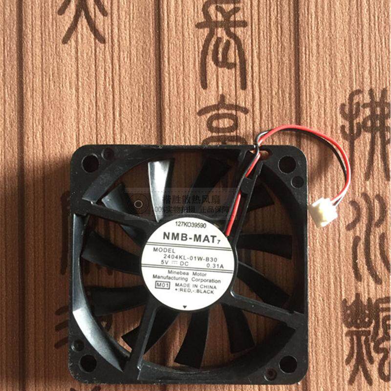 NMB 6010 0 5V 31A 6CM 6CM cm ultra-thin large air volume cooling fan 2404KL-01W-B30
