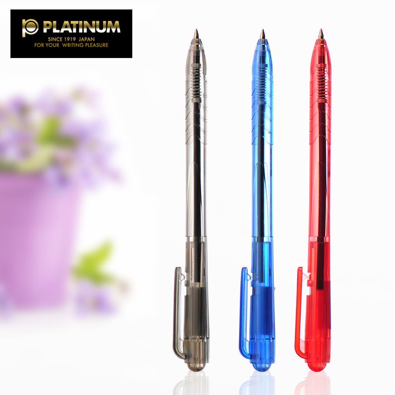 RMB18  Platinum BK-100 Economy Type of press ball-point pen (50 boxes)