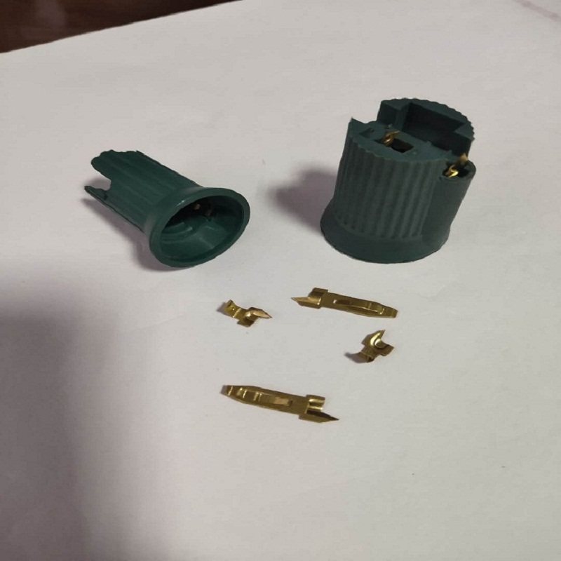 Light String Brass Spring Sheet Brass Hardware Stamping Contact Sheet