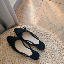 The Golden Mushroom mushroom is worn to the heavens and the old do not want to throw the sheeps leather Muller shoes strap fairy shoes