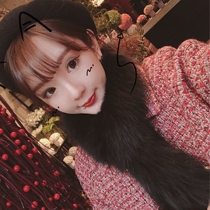 The secret of Golden Mushroom mushroom little sisters fox fur collar coat looks expensive and expensive