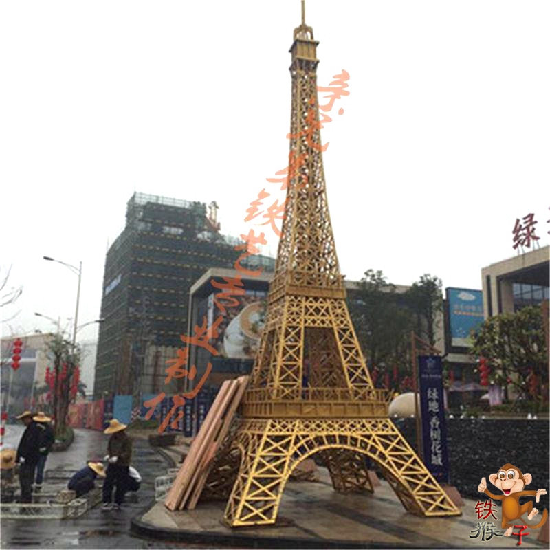 Large French Eiffel Tower Model Props for Photography, Wedding, Square Decorations, Outdoor Use