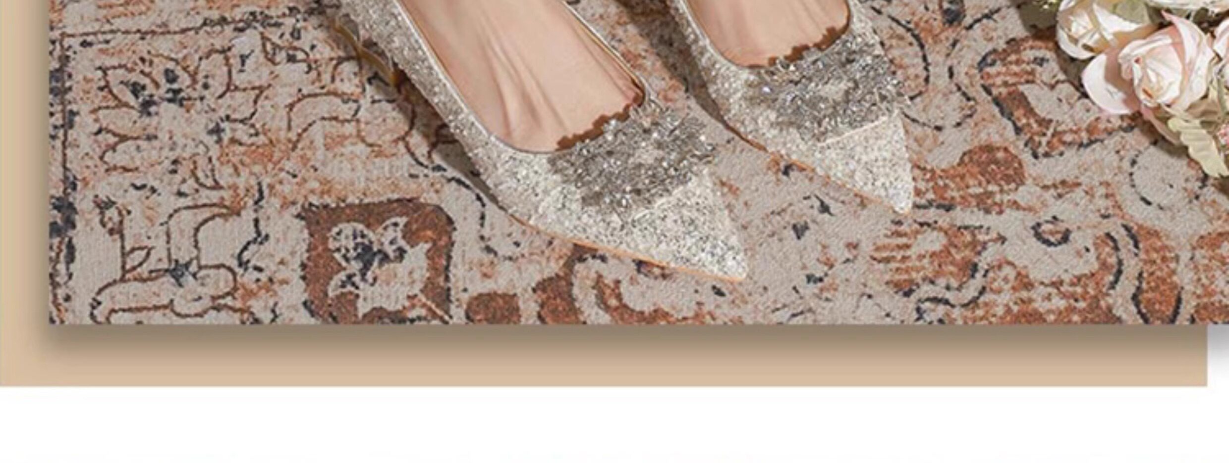 Sparkling Low Heel Wedding Pumps: 2025 Comfort for Your Big Day - Detail image 4