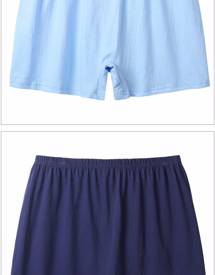 Quần lót nam trung niên và trung niên cotton cotton nam tóm tắt cha boxer lỏng bốn góc mùa hè quần lớn quần short bán đồ lót nam nữ
