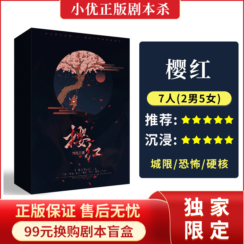 (Exclusive authority) Screenplay of the Cherry Red 7 People Beng Pushup Ferocious Emotional Thriller Brain Reasoning Qualification