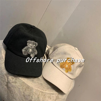 we11done20fw autumn and winter new products welldone luminous bear stickers to make old baseball hats