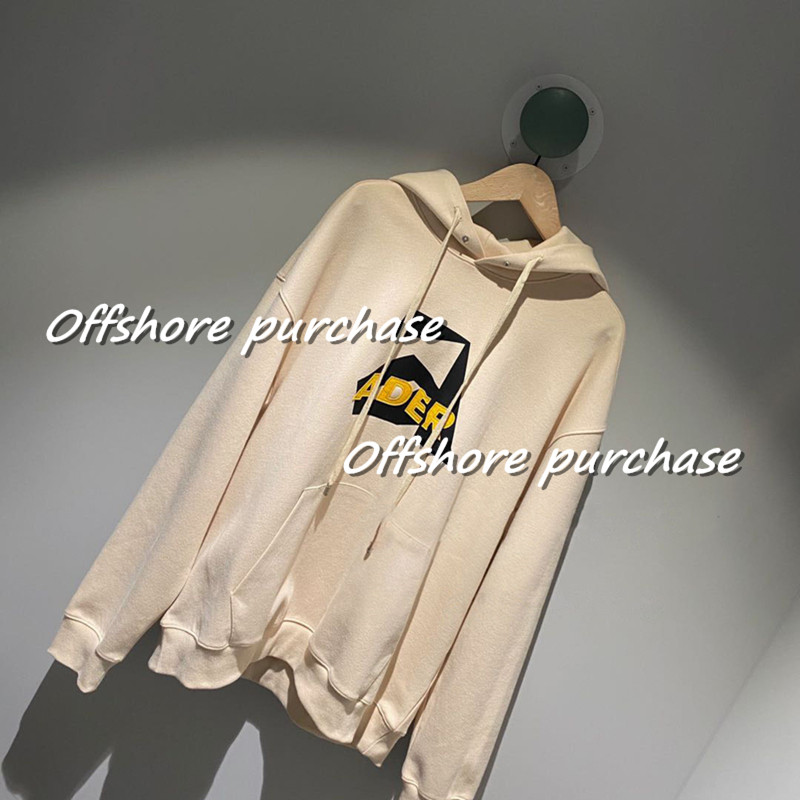 ader error 20fw autumn and winter new product aspect series cloth sticker logo sweater hoodie