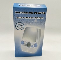 Special offer American wall-mounted CD player Bathroom CD player CD player Radio Mirror clock External sound