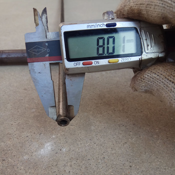 Seamless steel tube small caliber 7mm high-precision 20 steel small-caliber thin wall steel tube