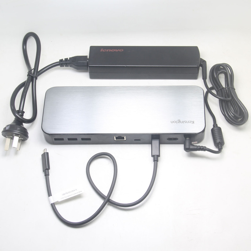 Kensington Sd5300T Thunderbolt Docking Station with Dual 4K 60Hz, Gigabit Ethernet, Sd Card, Etc., Pd Charging M4/5