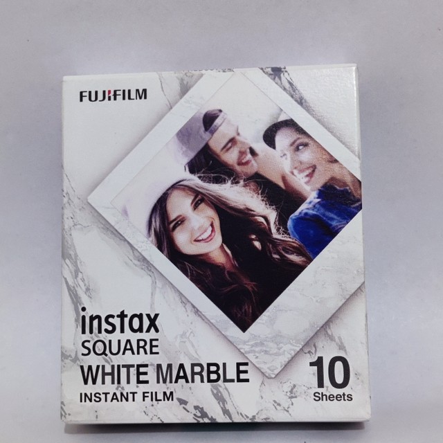 Fuji instax Polaroid SQUARE ເຈ້ຍຮູບສີ່ຫຼ່ຽມມົນສີຂາວ lace ເຫມາະສໍາລັບ sq1/6/sp-3/10/20 ໃຫມ່