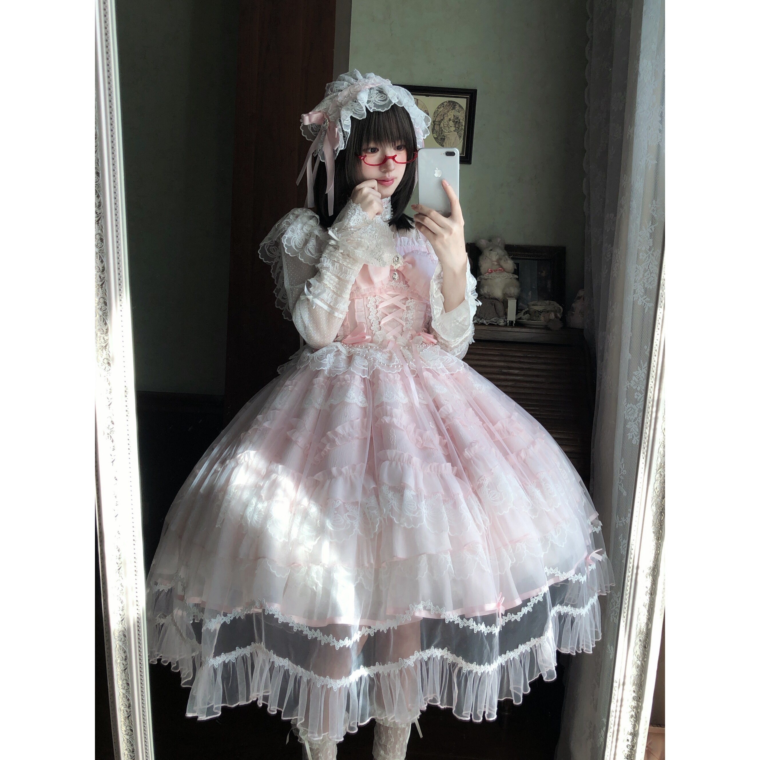 👗 白糖少女轻花嫁JSK吊带裙,优雅逛不停 👞-lolita洛丽塔连衣裙-淘宝好物网
