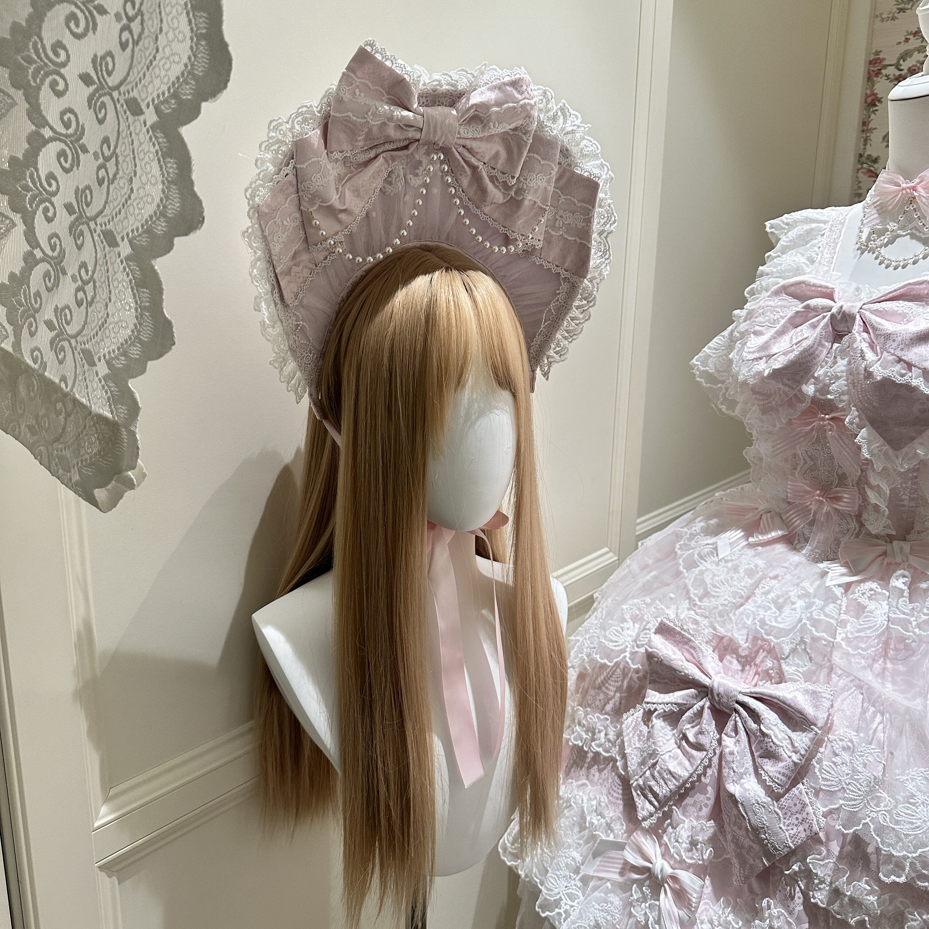 少女心爆棚,白糖少女樱梦绮恋帽子🎀 -lolita洛丽塔配饰小物-淘宝好物网
