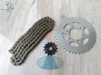 Loncin Jinlong motorcycle accessories LX250GS-2A sports car GP250 original set chain big fly chain small fly