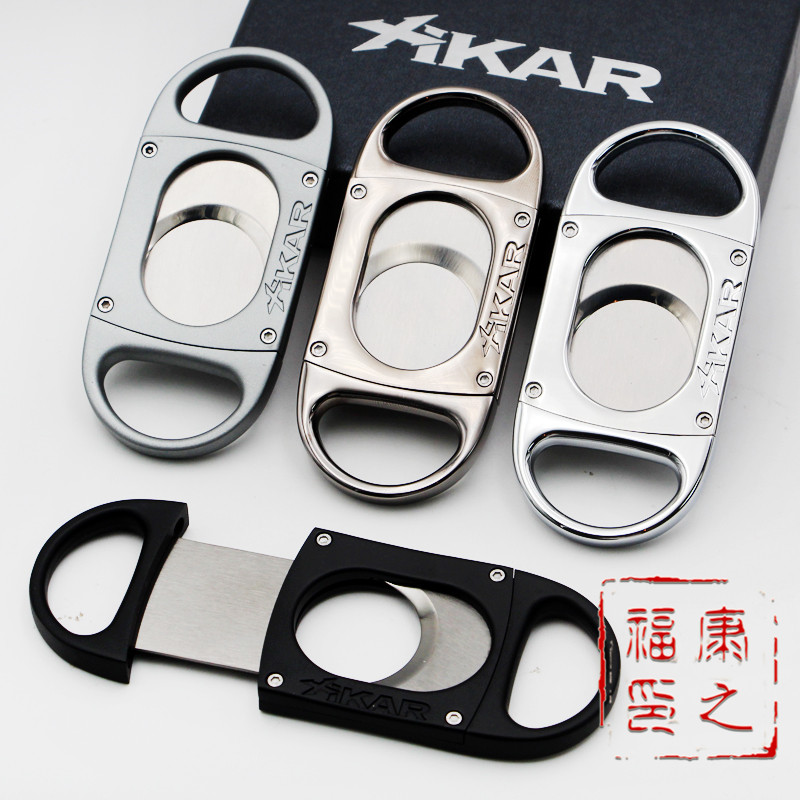  Imported American Sika Xikar cigar scissors 209 X8 pure metal portable cigar knife