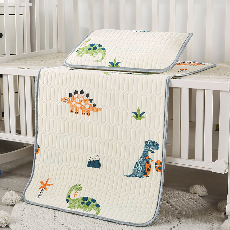 Baby Bed Newborn Baby Splicing Bed Latex Soft Mat Children Kindergarten Summer Ice Silk Mat Mattress Custom