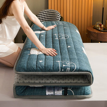Full cotton old coarse cloth mattress upholstered thickened anti-slip bedclothes Hostel Single beds Beds Mat rental cushions Foldable