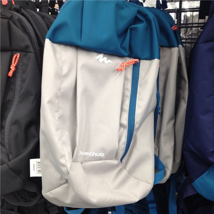 Túi đeo vai Decathlon nam nữ giải trí du lịch nhẹ du lịch mini ba lô màu nhỏ túi đi học 10L ba lô trẻ em
