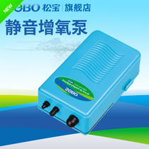 Songbao small fish tank oxygen pump AC DC aerated pump fishing fish farming outdoor portable lithium battery machine