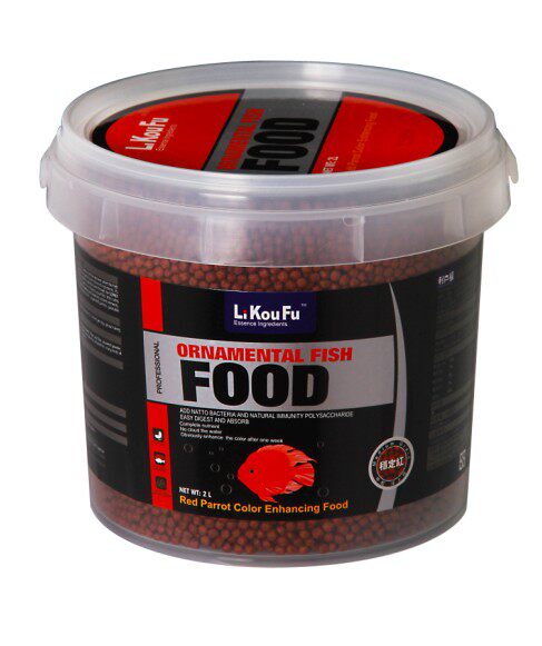 Taiwan Likoufu blood parrot yan microbial feed parrot fish tropical fish food