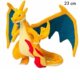 Pokemon Pokemon Pokemon plush toy doll mega fire-breathing dragon XY doll cloth doll