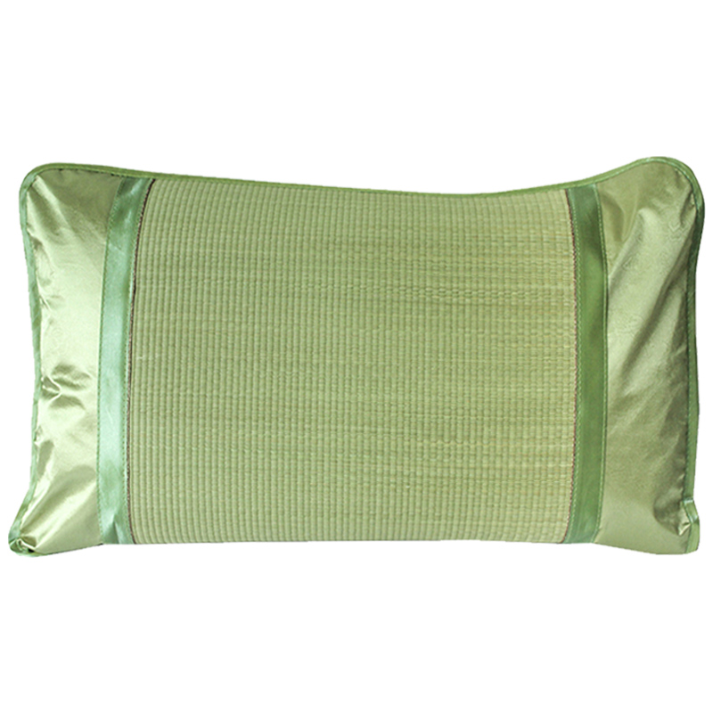 Special offer natural encryption rush mat pillowcase summer cool straw